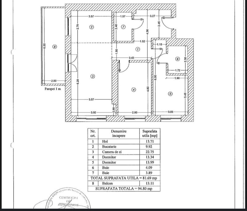 Aviator Popisteanu, Expozitiei, apartament 3 camere,